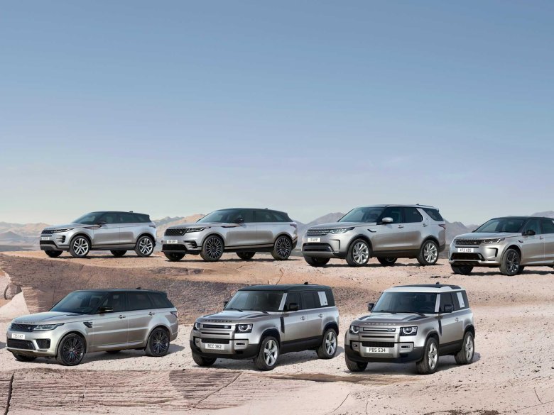Land rover модельный ряд