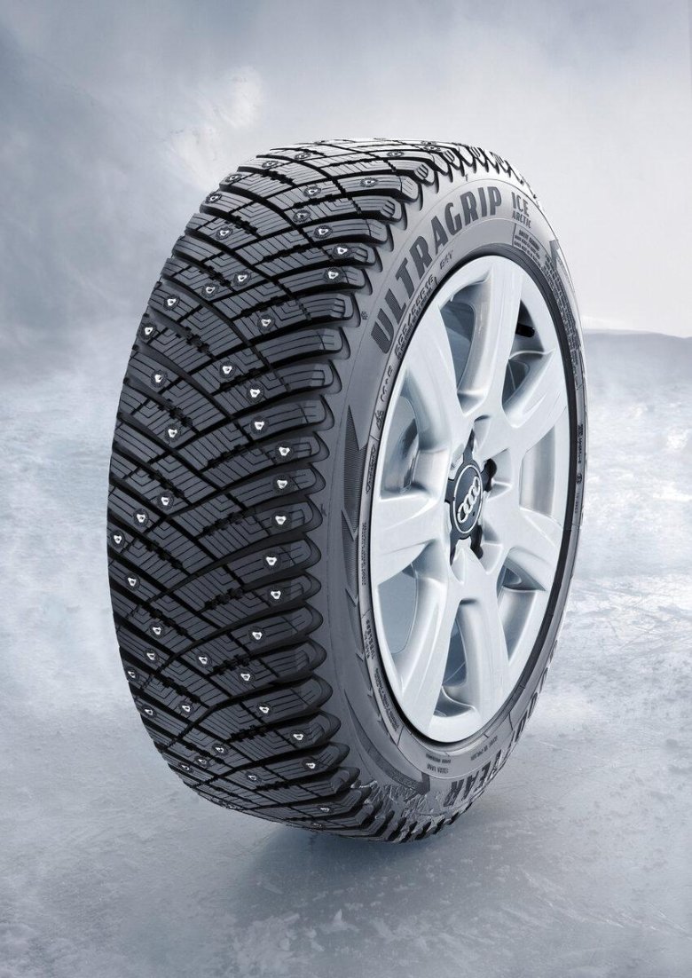 Зимние шипованные шины goodyear ultragrip ice