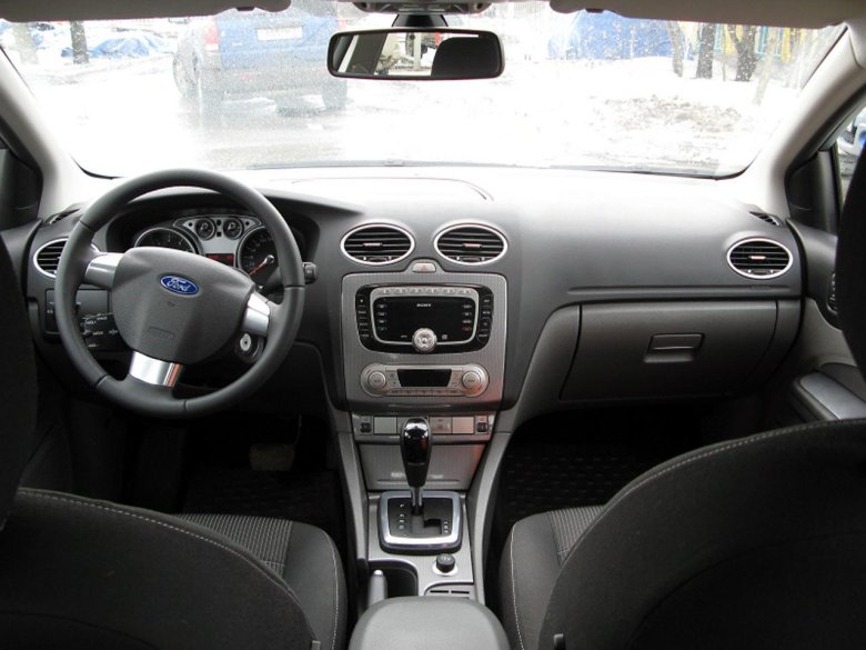 Ford focus 2 рестайлинг хэтчбек салон