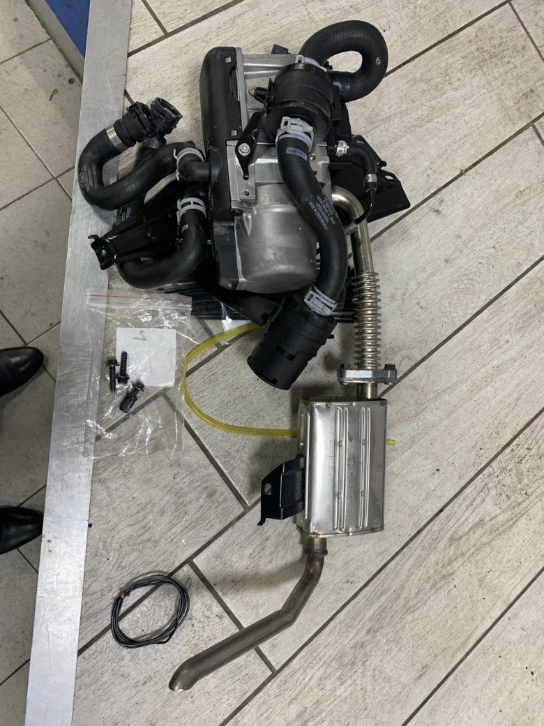 Стояночный отопитель в volvo xc90