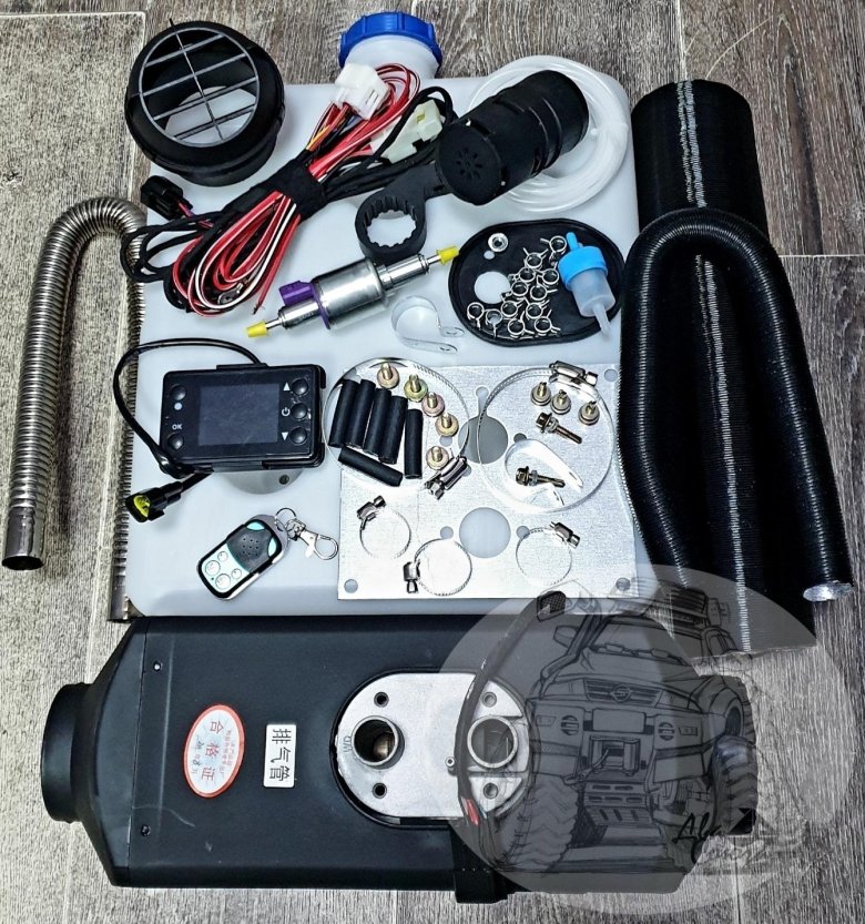 Воздушный стояночный обогреватель 24v/5квт