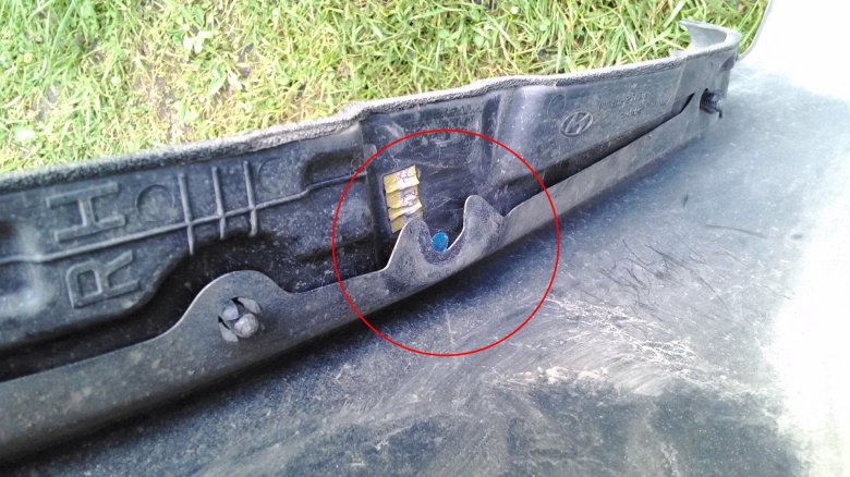 Пыльник бампера хендай солярис 2013