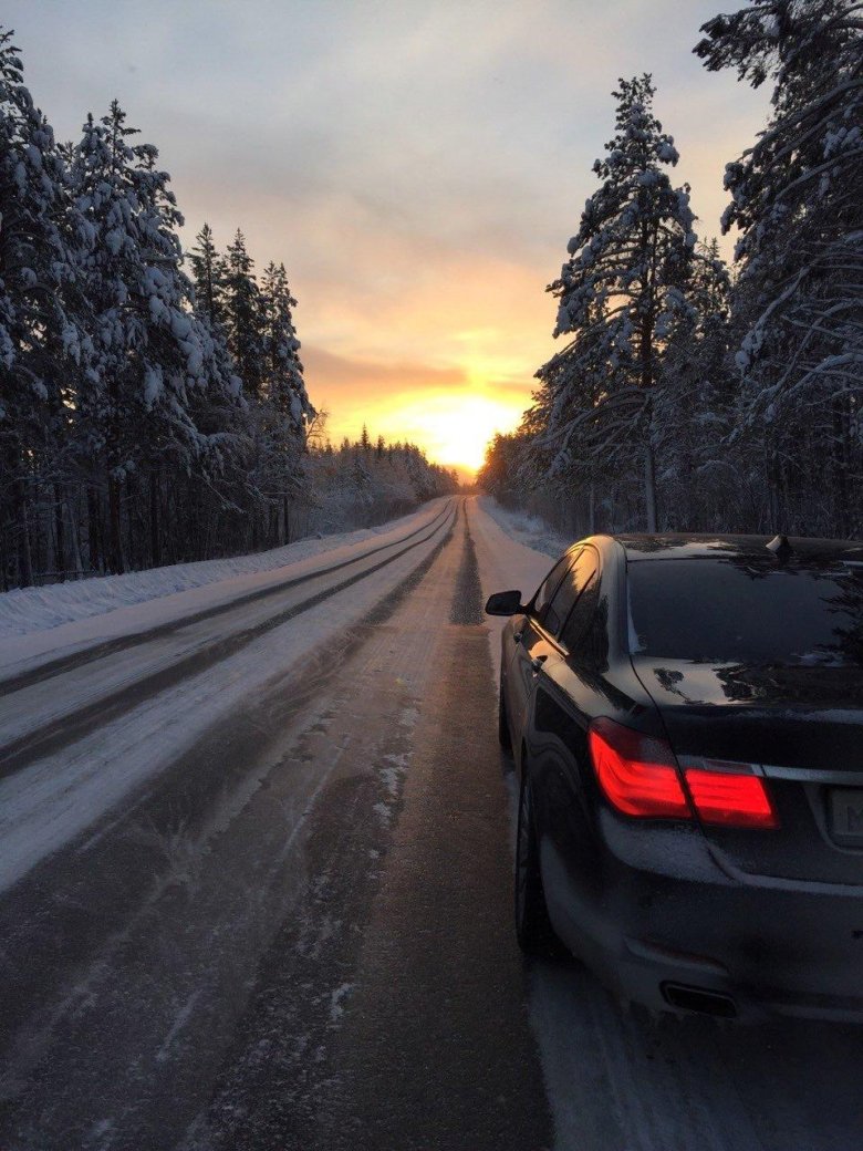 Бмв м5 зима ночь