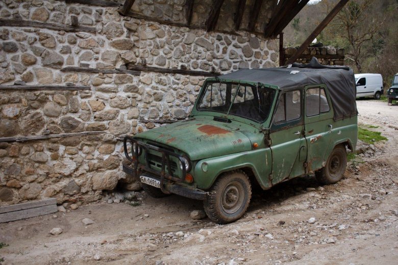Уаз хантер заброшенный