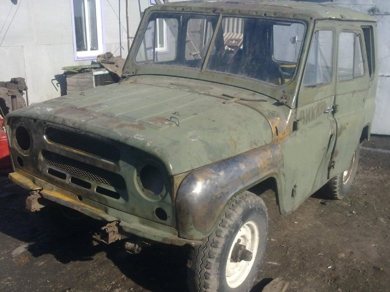 Кузов уаз 469