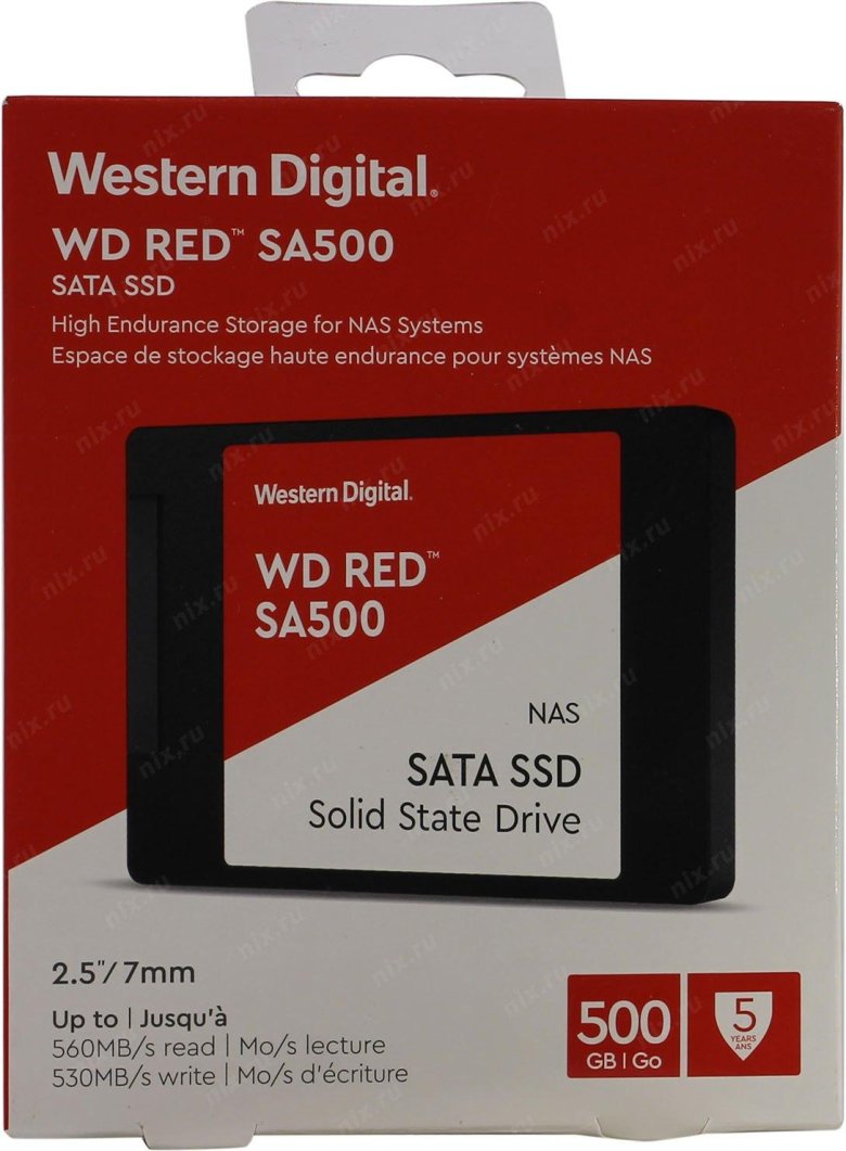 Ssd wd red 500gb