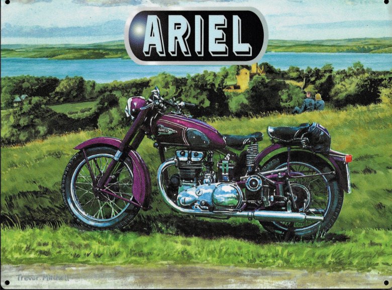 Ariel motorbike
