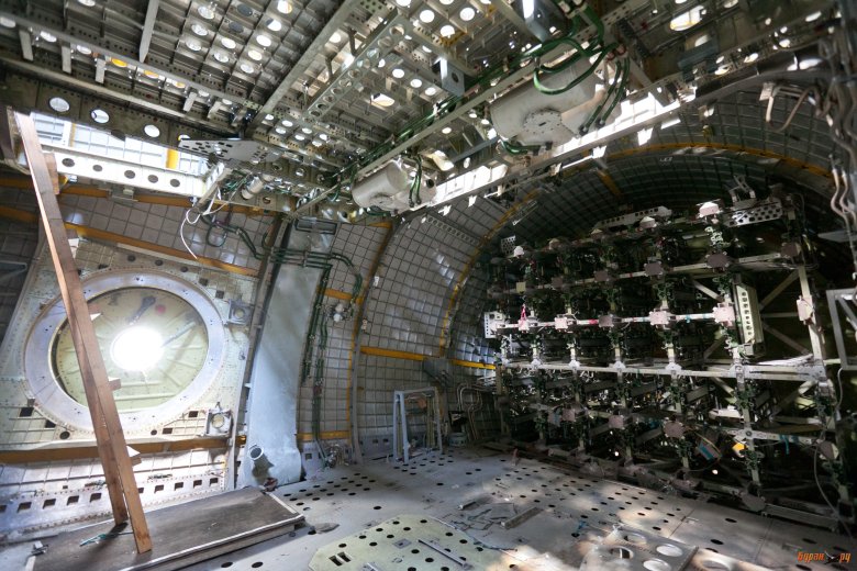 Шаттл буран внутри