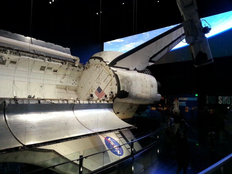 Спейс шаттл внутри