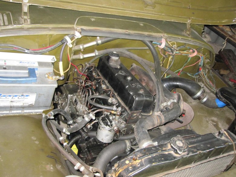 Подкапотное пространство уаз 469