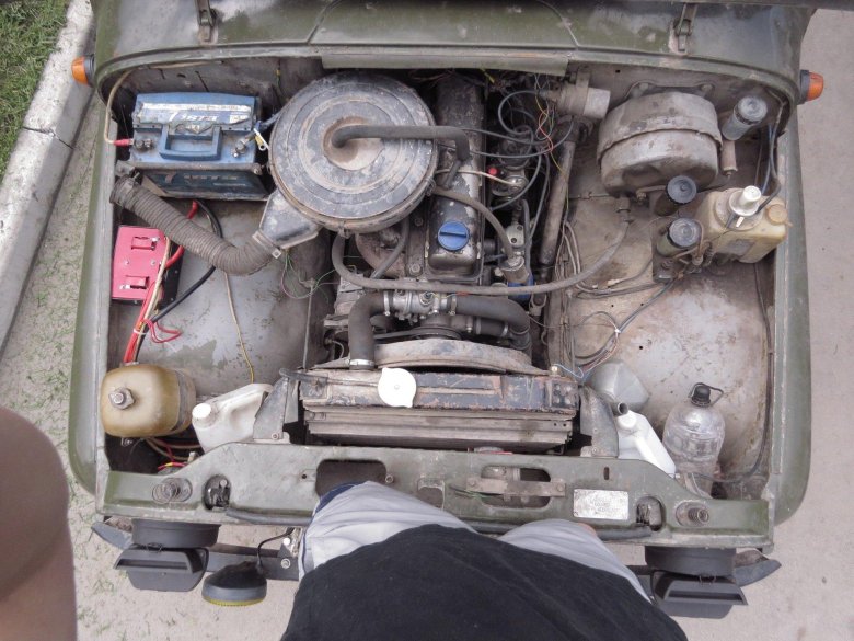 Подкапотное пространство уаз 469
