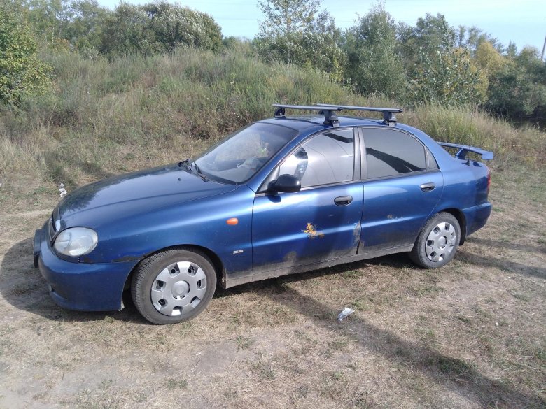 Багажник на крышу шевроле ланос