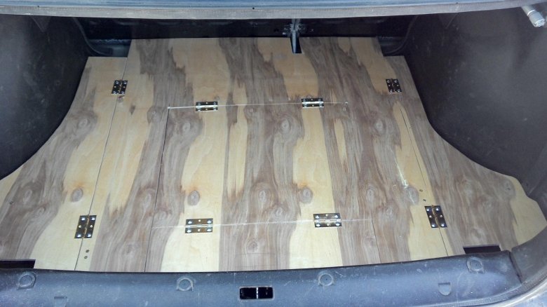 Пол в багажник chevrolet lanos