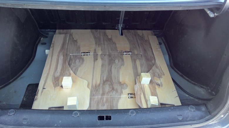 Пол в багажник