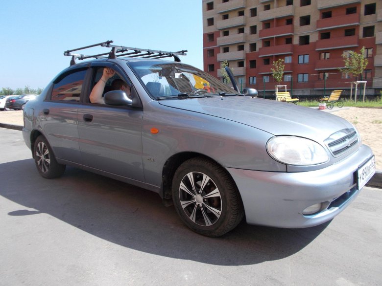 Шевроле ланос 2008 багажник на крышу