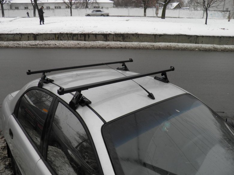 Багажник на крышу для chevrolet lanos