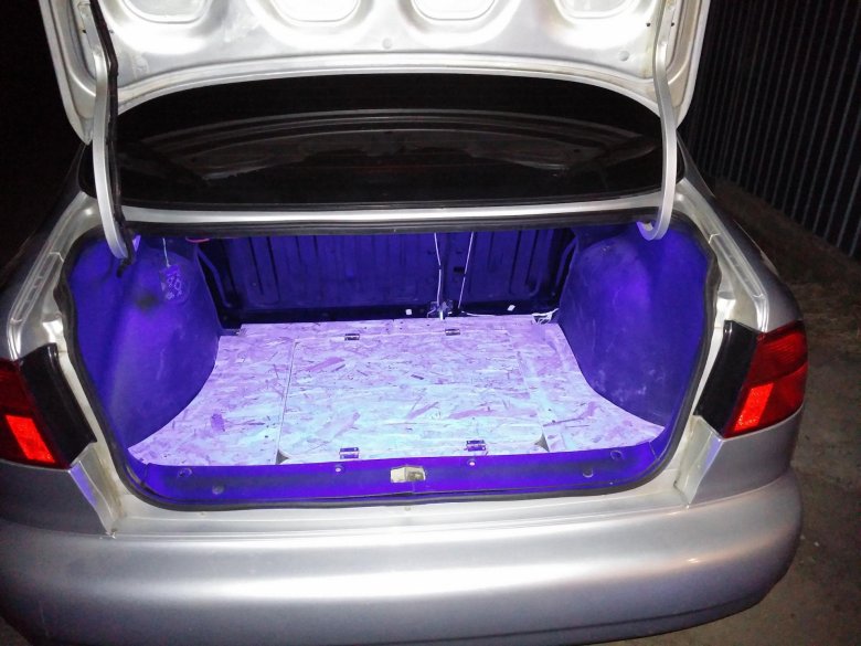 Шевроле ланос багажник