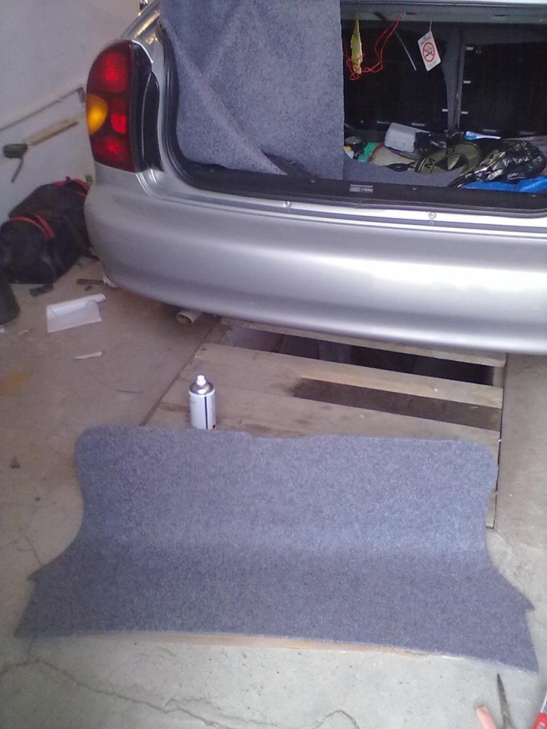 Шевроле ланос багажник