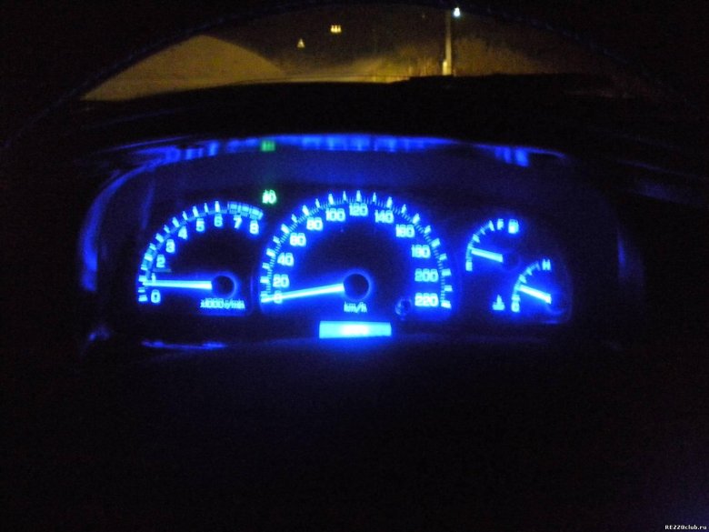 Подсветка приборной панели