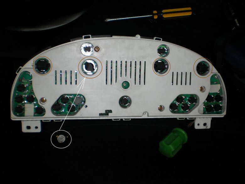 Лампы приборной панели шевроле ланос