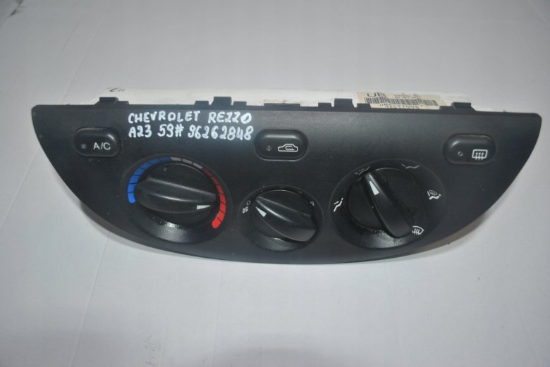 Блок управления печкой шевроле реззо