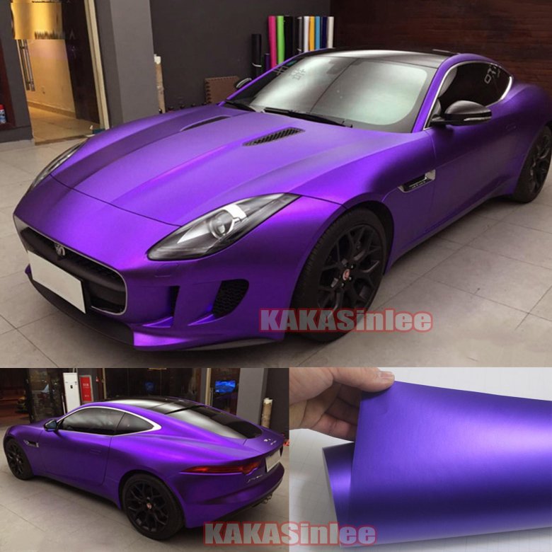 Пленка матовый хром фиолетовый 5star