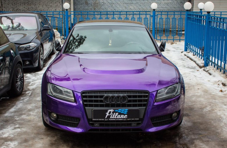 Ауди q5 фиолетовый металлик