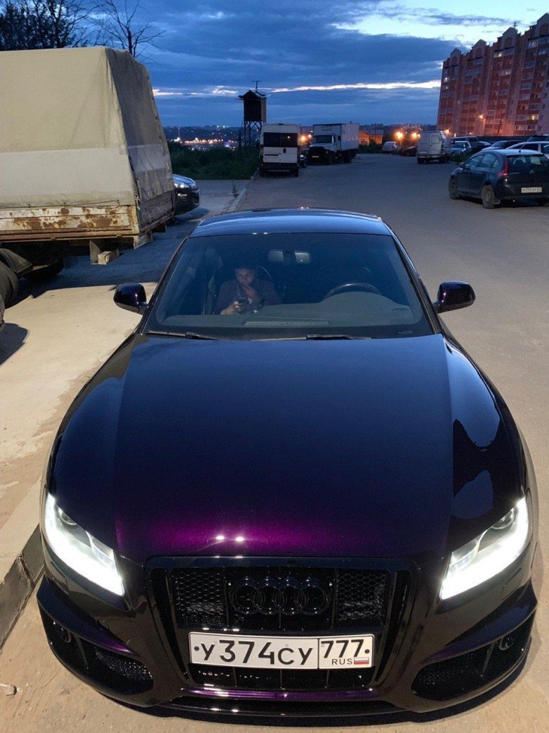 Темно фиолетовая ауди a5