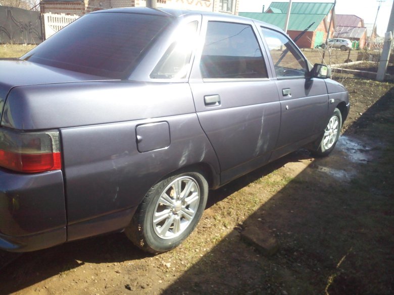 Ваз 2110 серебристый металлик