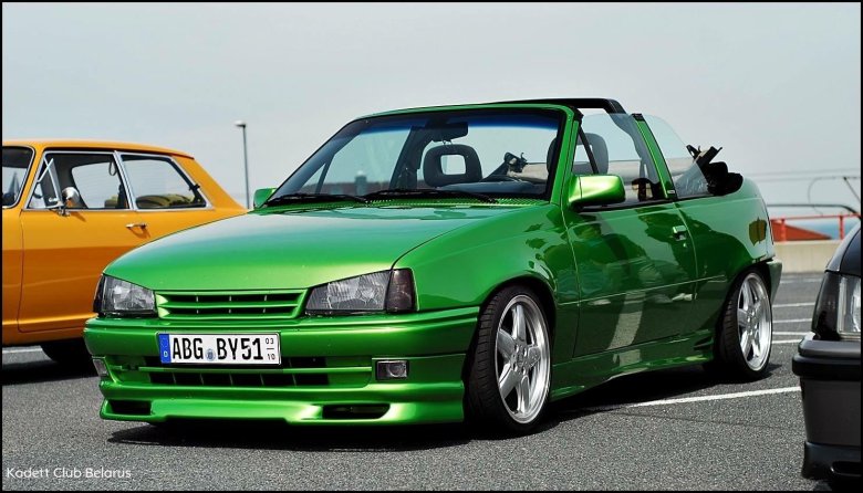 Опель кадет тюнинг