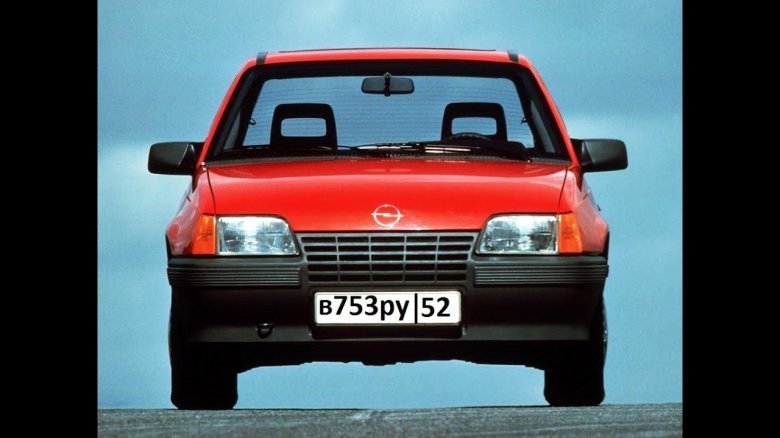 Опель кадетт 1986 седан