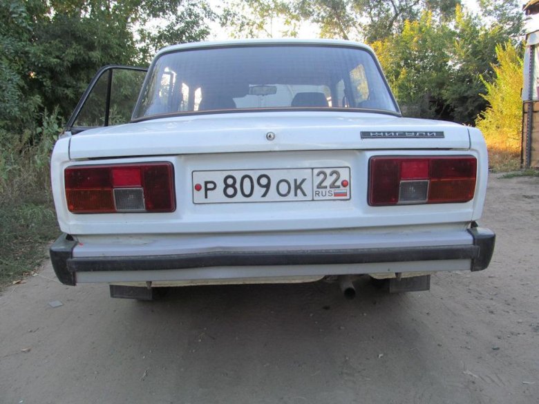 Ваз 2105 зад