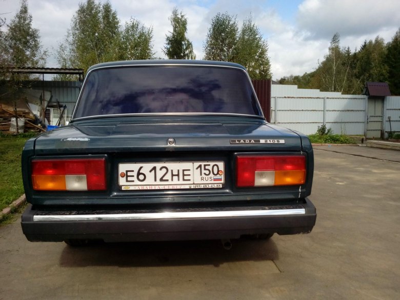 Ваз 2105 зеленая