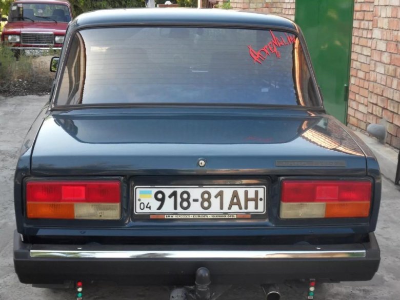 Задние фары ваз 2107