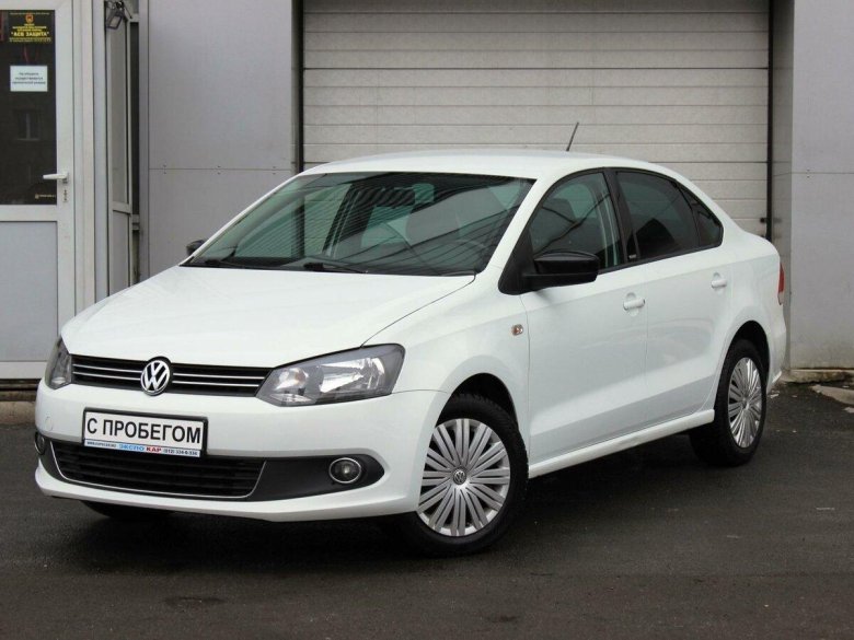 Фольксваген поло 2014 белый