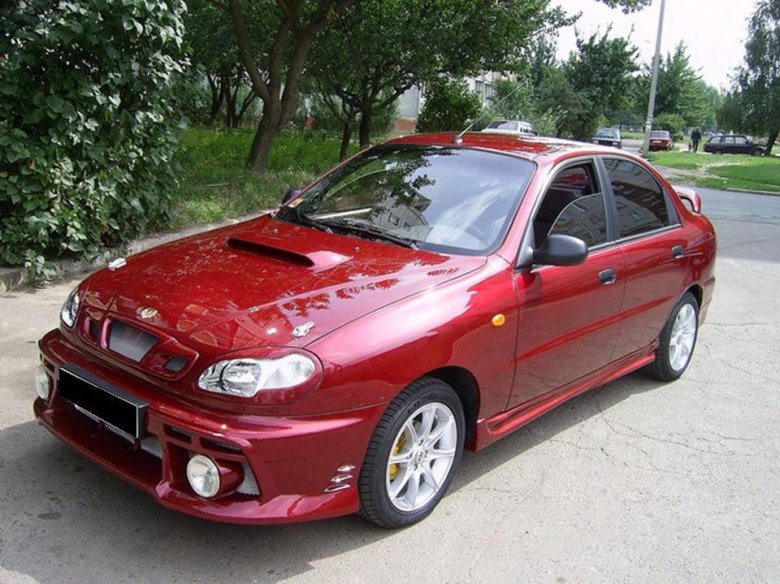 Обвесы на chevrolet lanos 2008