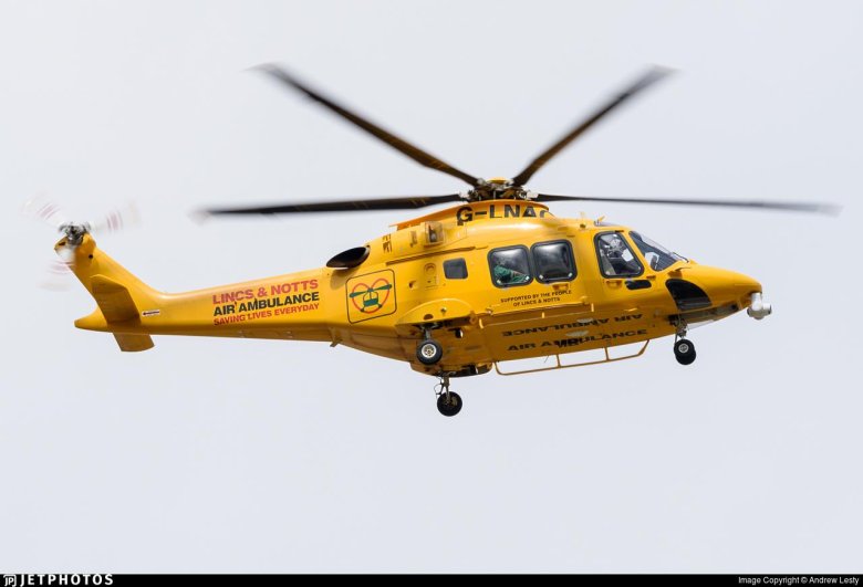 Медицинский вертолет