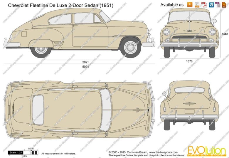 Chevrolet fleetline 1951