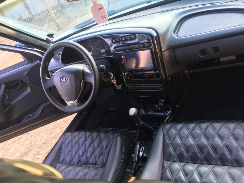 Красивый салон ваз 2114