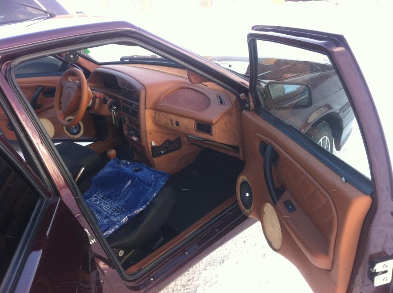 Ваз 2115 кожаный салон