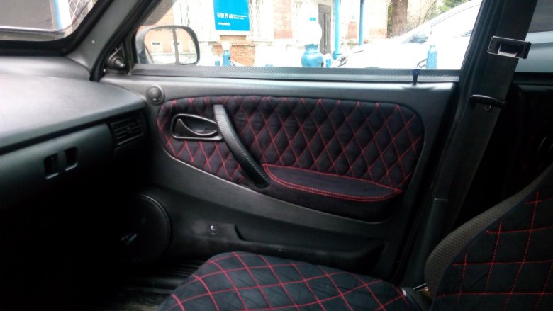 Обивка салона ваз 2114