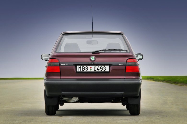 Skoda felicia i рестайлинг