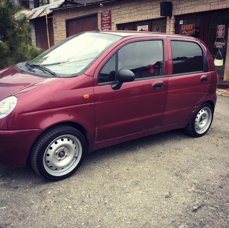Daewoo matiz на 15 колесах