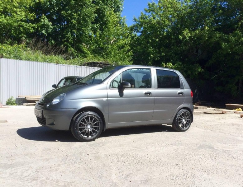 Daewoo matiz радиус колеса