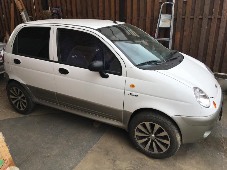 Daewoo matiz best белый