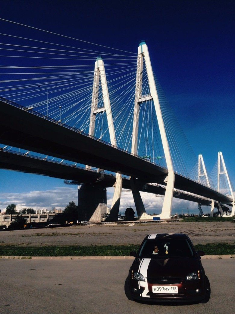 Вантовый мост санкт петербург