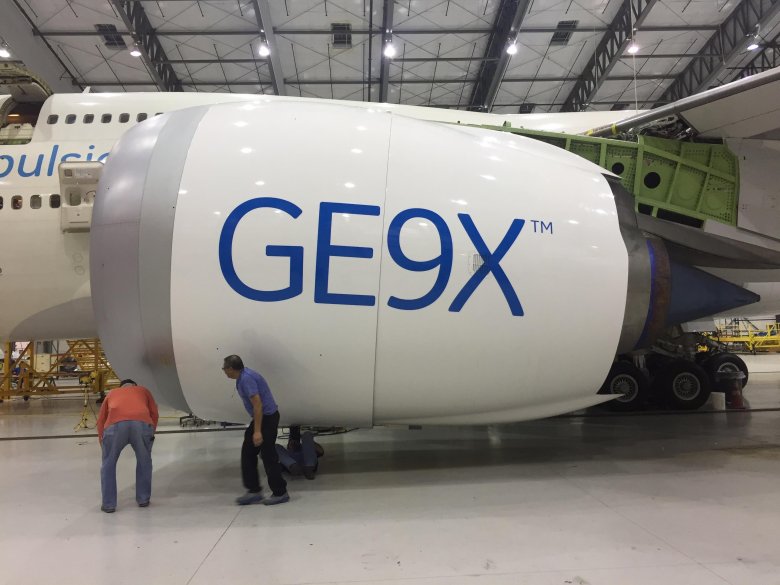 Двигатель general electric ge9x