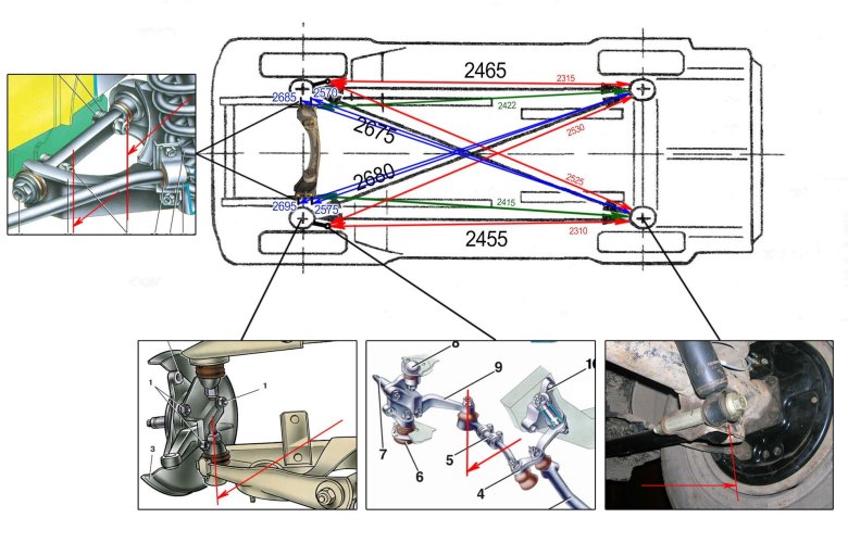 Ходовая ваз 2107 задняя подвеска