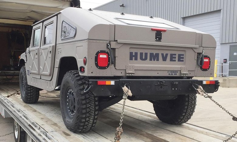 Hummer h1 rear