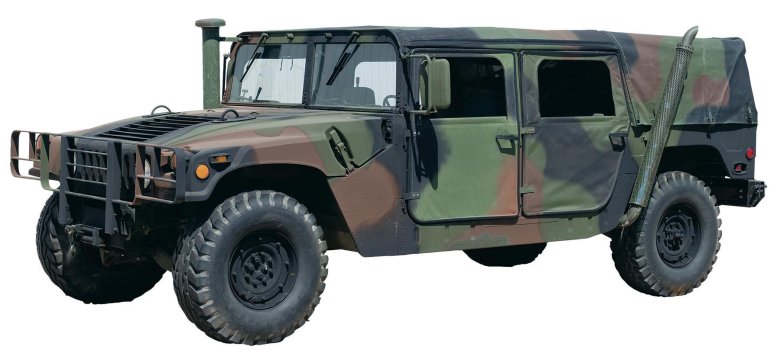 Джип хаммер военный